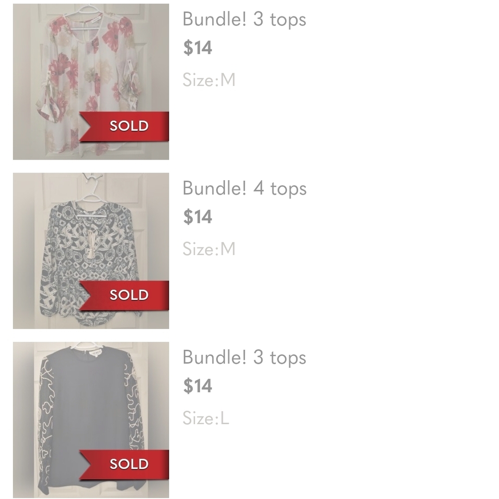 Floral and Patterned Women's Tops Bundle